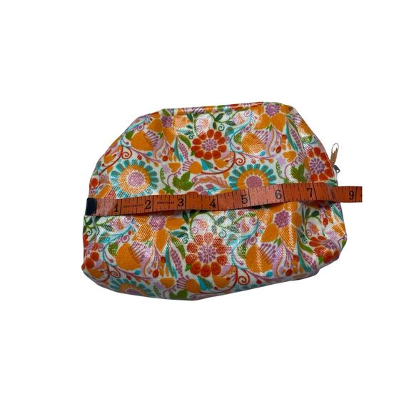 Wild Child Floral Makeup Bag Bright Boho Travel Cosmetic Pouch Organizer Beauty - Picture 9 of 11
